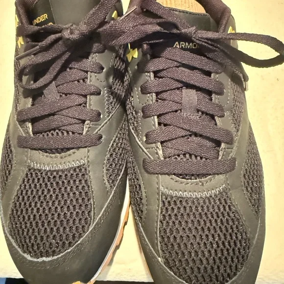 Under Armour Black and Gold Sneakers - Picture 7 of 7